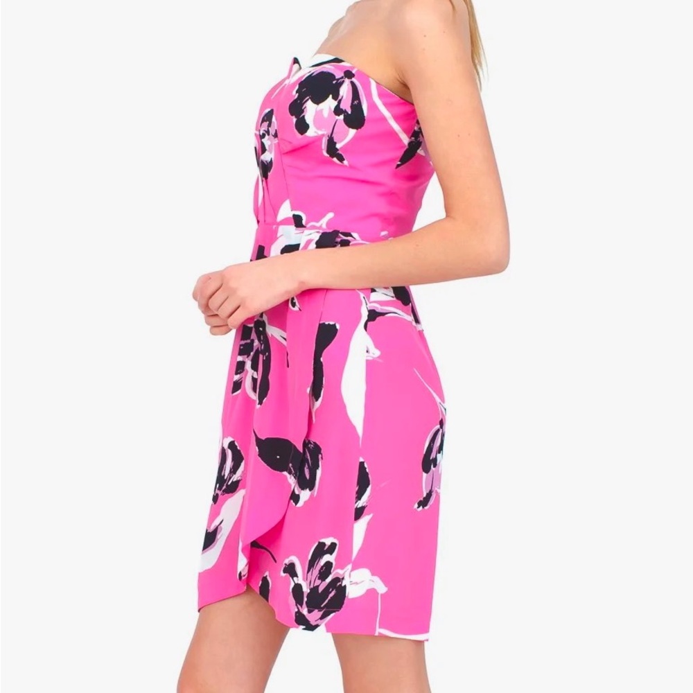 Yumi Kim pink strapless dress